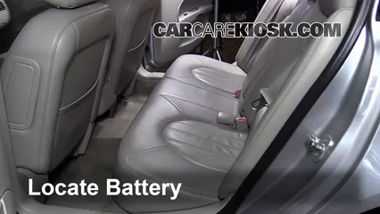 2008 Buick Lucerne CXL 3.8L V6 Battery Replace